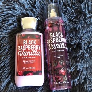 Bath and body works lotion and body spray bundle
